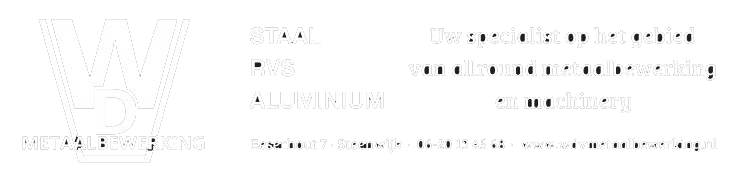 Logo Wouter de Vries Metaalbewerking Steenwijk